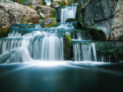 waterfall at daytime